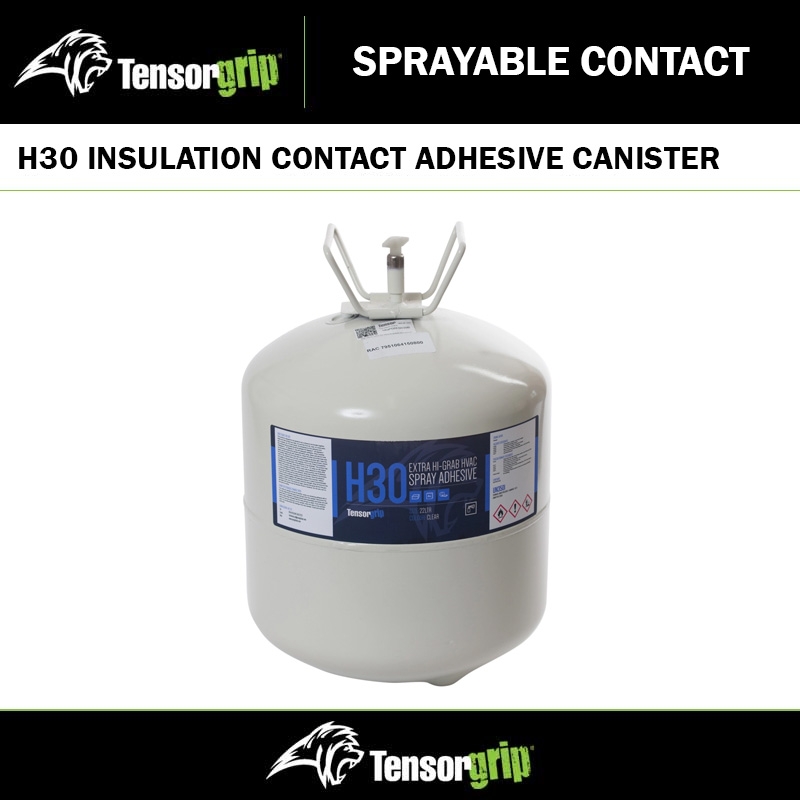 TENSORGRIP H30 INSULATION CONTACT ADHESIVE CANISTER - 22L