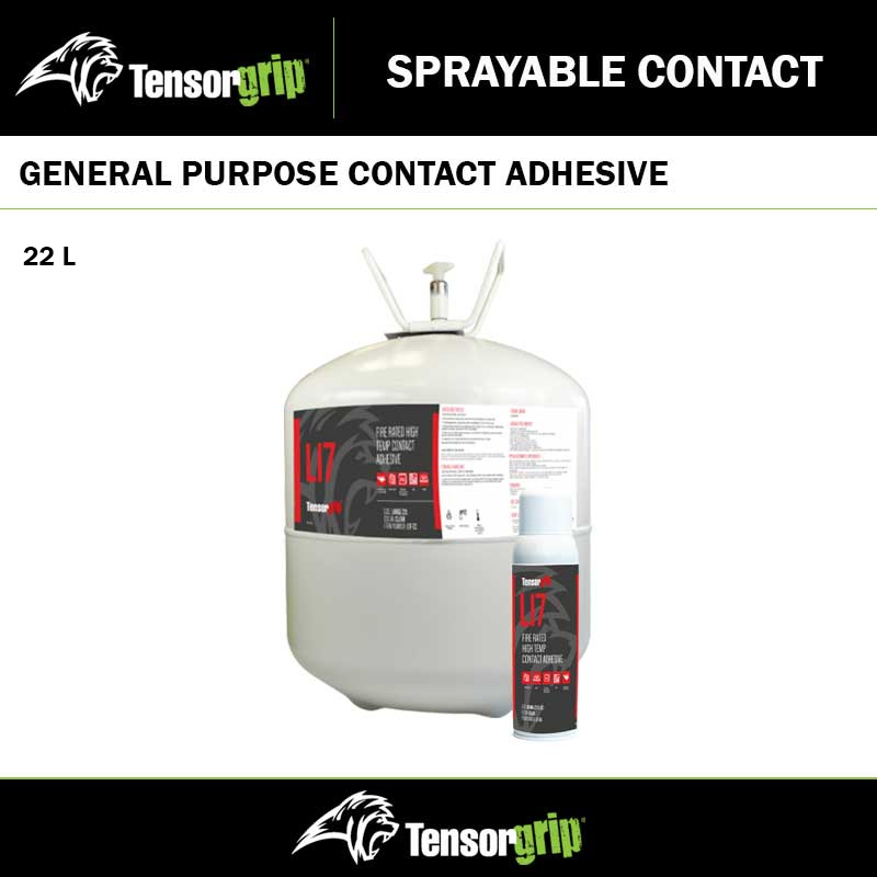 TENSORGRIP L17 LAMINATE CONTACT ADHESIVE CANISTER - 22L