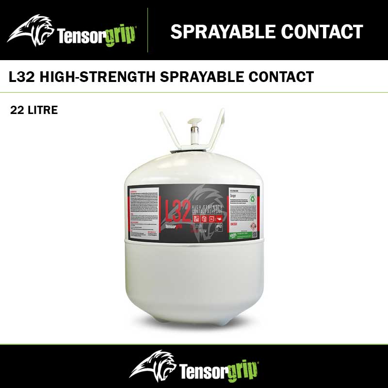 TENSORGRIP L32 CONTACT ADHESIVE CANISTER - 22L