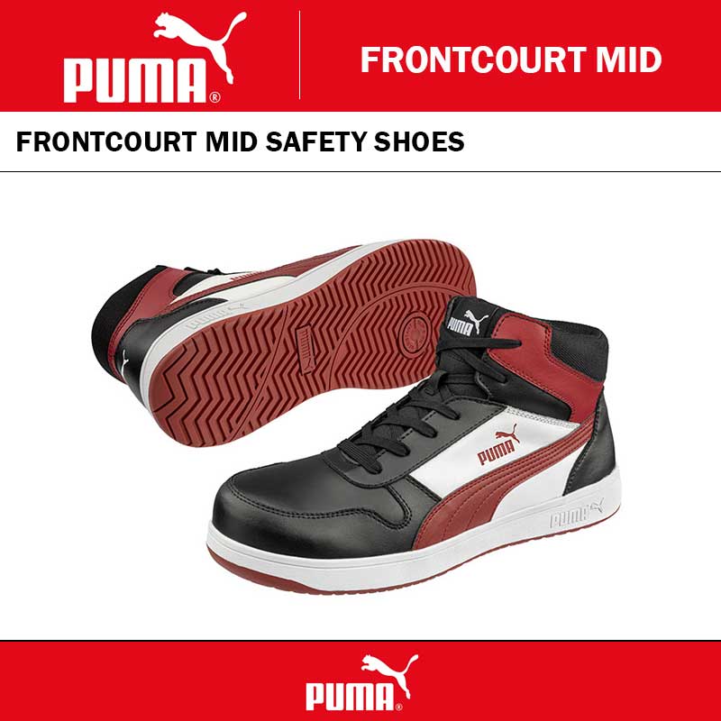 PUMA FRONTCOURT MID SAFETY SHOES