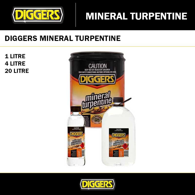 DIGGERS MINERAL TURPENTINE